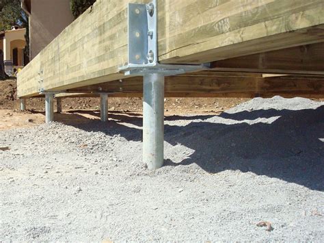 where to get 12 metal deck support posts fabricated|galvanized steel deck posts.